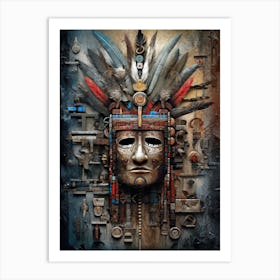 Resonating Heritage in Indigenous Art Art Print