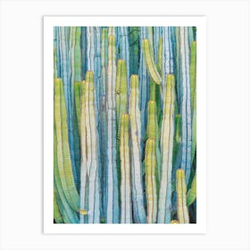 Vibrant Cactus Art Print