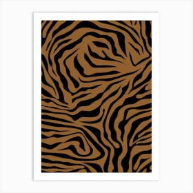 Tiger Animal Print Art Print