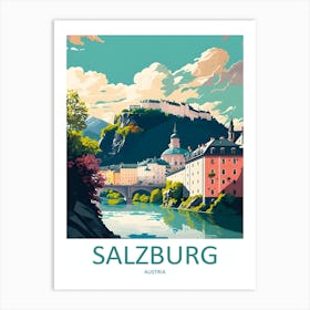 Salzburg Austria Travel 1 Art Print