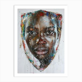 African Girl 4 Art Print