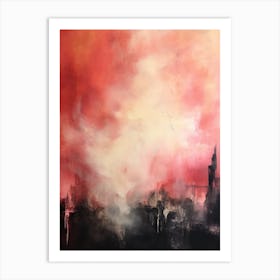 Abstract Cityscape 1 Art Print