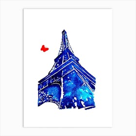 Eiffel Tower Art Print