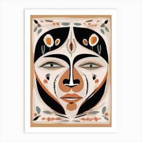 Face Of A Woman 2 Art Print