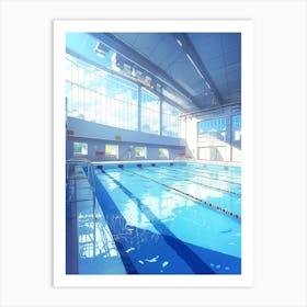 Swimming Pool Art Print