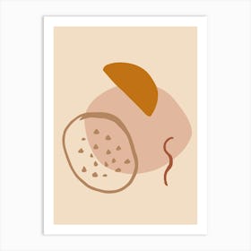 Bread And Eggs Art Print