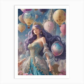 Hot Air Balloons 3 Art Print