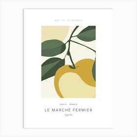 Apples Le Marche Fermier Poster 3 Art Print