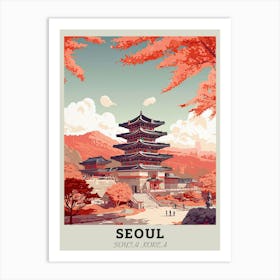 Seoul South Korea Art Print