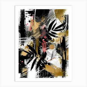 Abstract Painting 1665 Art Print