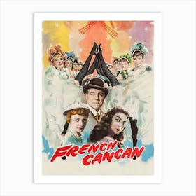 French Cancan (1955) Art Print