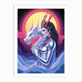 Mystical Fantasy Illustration 103 Art Print