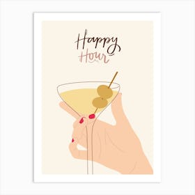 Happy Hour Art Print