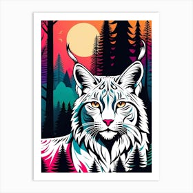 Lynx animal 2 Art Print