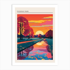 Phoenix Park Dublin 3 Art Print