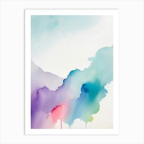 Watercolor Background 1 Art Print