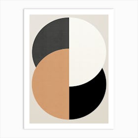 Ivory Geometric Odyssey Art Print