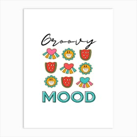 Groovy Mood Art Print