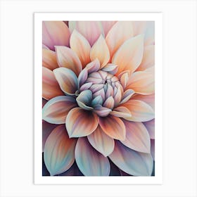 Dahlia Flower 6 Art Print