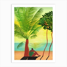 Mango Sunshine Art Print