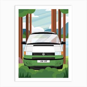 Van Trip Art Print