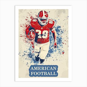 American Football, Football Poster 3 Póster