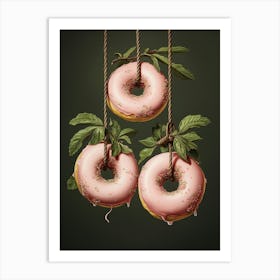 Donuts 2 Art Print