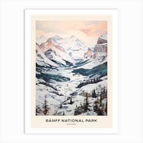 Banff National Park Canada 4 Poster Art Print