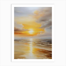 245.Golden sunset,San Francisco,USA. Art Print