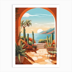 Cactus Garden 5 Art Print