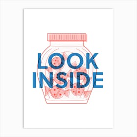Look Inside Art Print