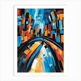 Cityscape 41 Art Print