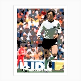 Franz Beckenbauer, Munchen, Munich, Print, Wall Art, Wall Print, Football, Soccer, Art Print