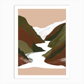 River Valley 2 Art Print