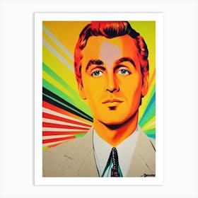 Ben Johnson Colourful Pop Movies Art Movies Art Print