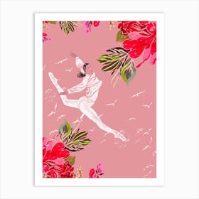 Flying Dancer 1 Art Print