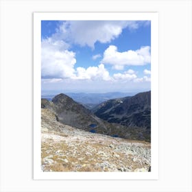 View From The Top Of A Mountain Art Print
