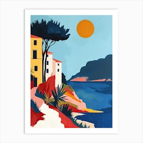 Ligurian Lookouts: Homes with a Sea View, Italy Art Print