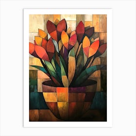 Winter Flowers 3 Art Print