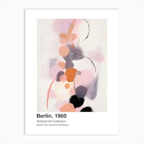 World Tour Exhibition, Abstract Art, Berlin, 1960 9 Art Print