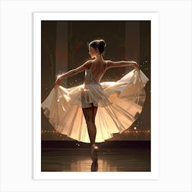 Ballerina 3 Art Print