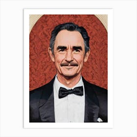 Mark Rylance Illustration Movies Art Print