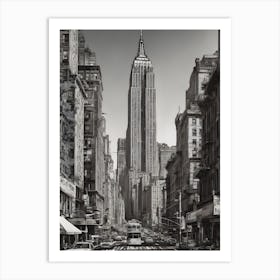 Empire State Building Art Print