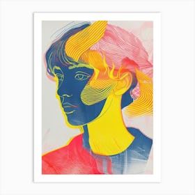 Portrait Of A Woman 461 Art Print