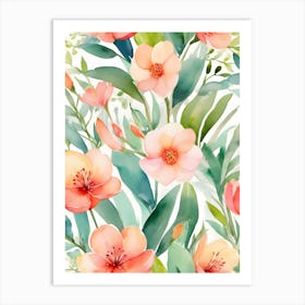 Fresh Spring Botanicals Art Print