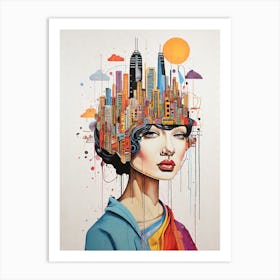 Cityscape Art Print