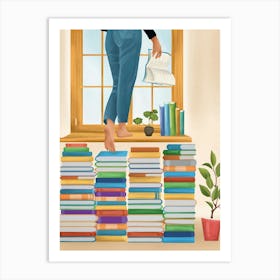 Books! Art Print