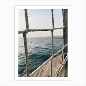 View From A Boat at the Sea of Galilee Art Print