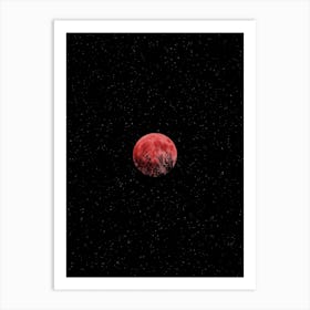 Forest Moon Art Print