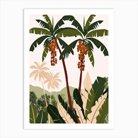 Tropical Palm Trees 5 Art Print